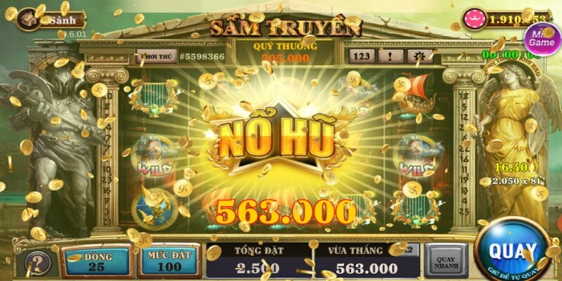 Nổ hũ đổi thưởng - Trò chơi slots kiếm tiền nên thử